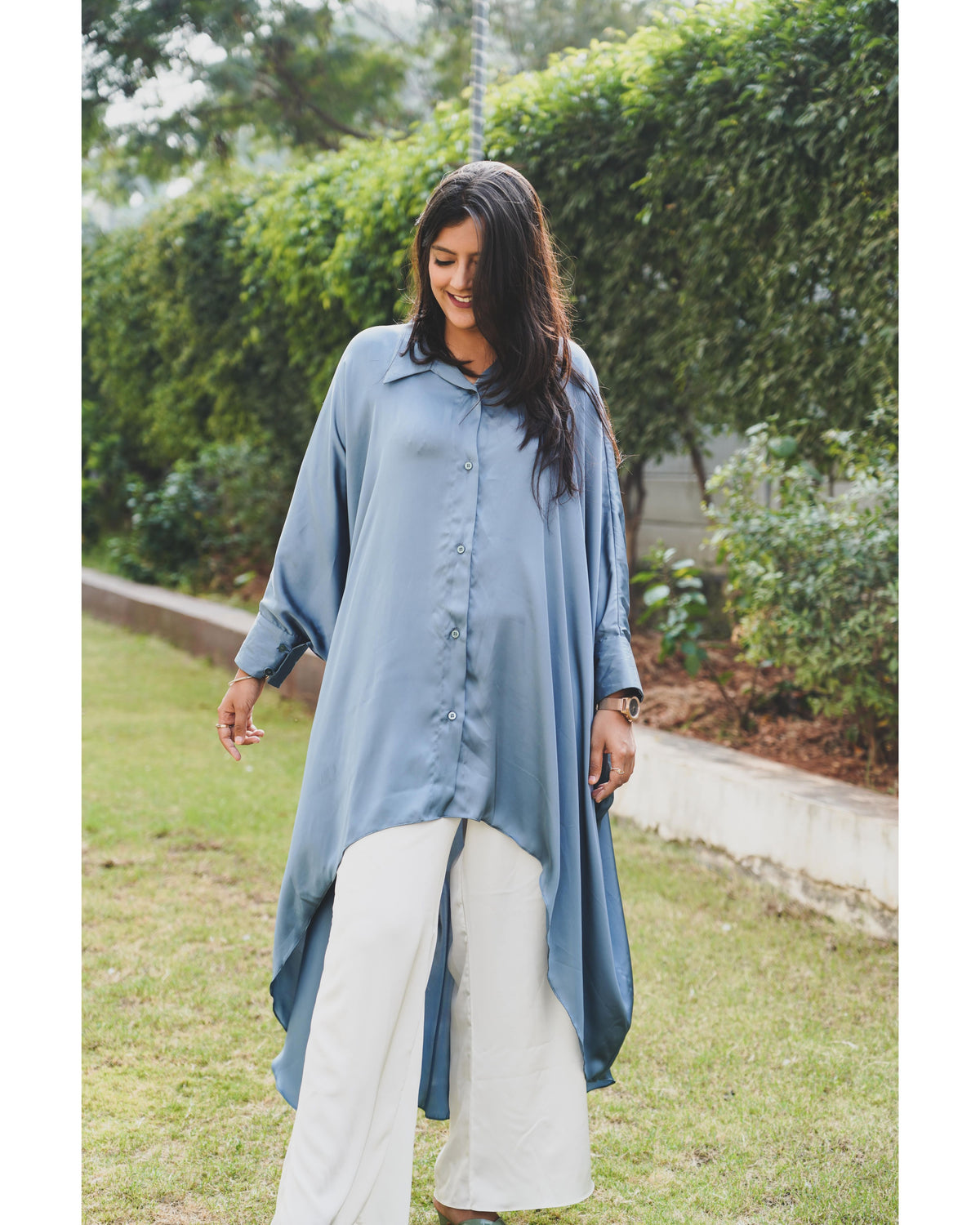 Buttoned Kaftan co‑ord set