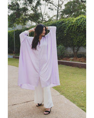 Purple full length Kaftan set